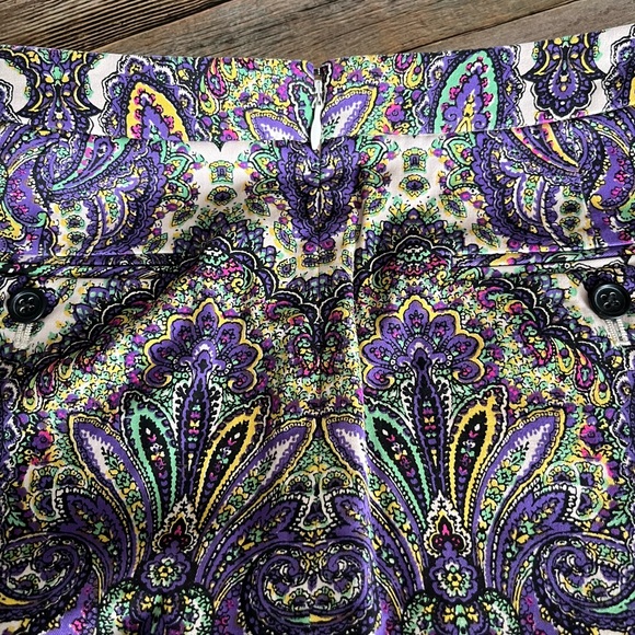 J. Crew No. 2 Pencil Skirt Paisley Print Size 6 - Picture 11 of 14